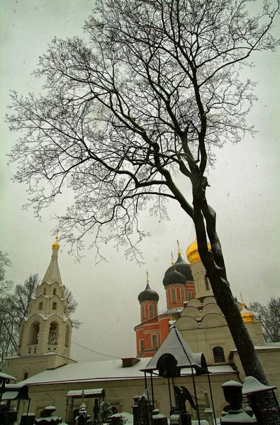 Kloster in Moskau — Stockfoto