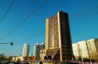 Moskova'da bir açık kış günü