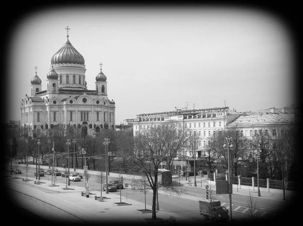 Собор Христа Спасителя в Москве — стоковое фото