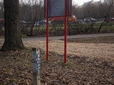 kesme ve inşaat için ağaçlar gördüm, Mosco