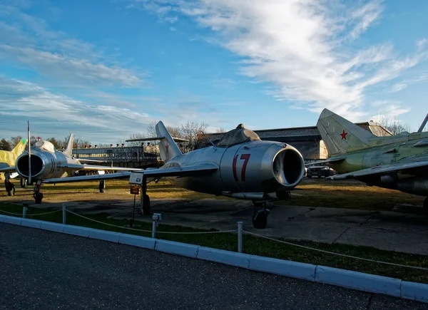 Old Soviet Fighter Plane Museum Mig — 스톡 사진