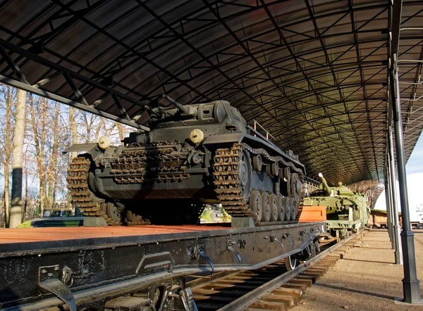 Starý Německý Tank Muzeu Panzer — Stock fotografie