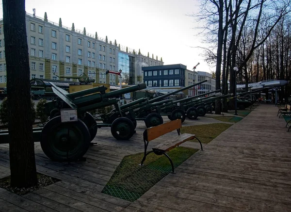 Советская Бочковая Артиллерия Музее Россия — стоковое фото