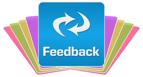Feedback Concept Image Text Related Symbols — Stock Photo, Image