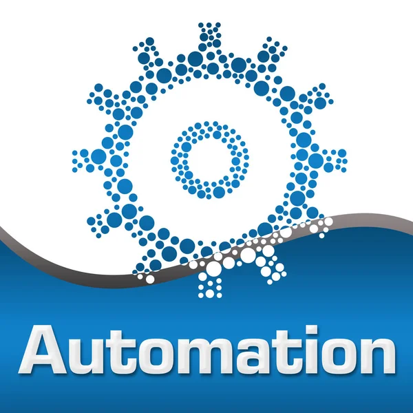 Automation Concept Image Text Related Symbols — Stock Photo, Image