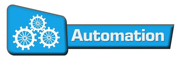 Automatisierungskonzept Bild Mit Text Und Verwandten Symbolen — Stockfoto