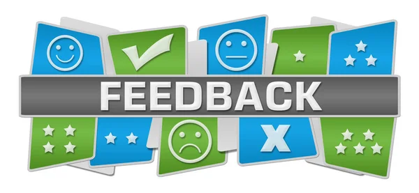 Feedback Concept Image Text Related Symbols — Stock Photo, Image