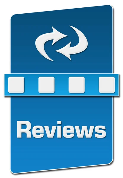 Reviews Concept Image Text Related Symbol — Stock Photo, Image