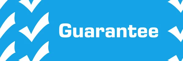 Guarantee Concept Image Text Related Symbol — Stock Photo, Image