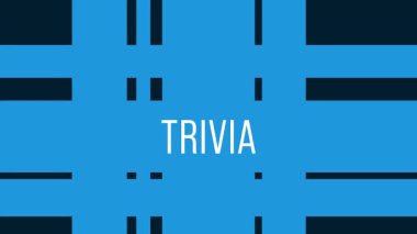 Canlandırılmış mavi arkaplan üzerine yazılmış önemsiz metin.