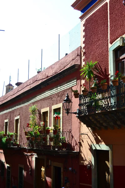 Houses and buildings of the city of Guanajuato Mexico.