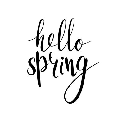 Bahar metin el çizdi