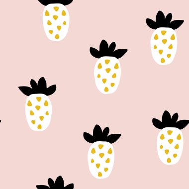 Farklı soyut ananas.