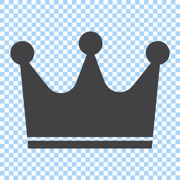 Crown Ikon Symbol Vector — Stock vektor