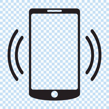 Akıllı telefon arama vektör simgesi