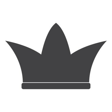 Taç sembol simge vektör