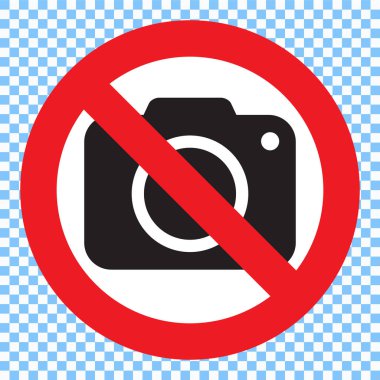 Kamera işareti, Eps8 izin. Kırmızı yasağı yok kamera imzala. Hiç fotoğrafı yok fotoğraf çekimi, oturum.