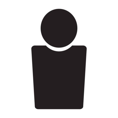 Kullanıcı simgesi, kişi kutsal kişilerin resmi, vektör