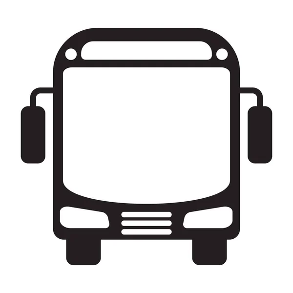 Bus Icon Vector Illustration — Stock Vector