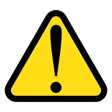 Tehlike işareti, uyarı işareti, dikkat işareti. Tehlike simgesi, uyarı simgesi, dikkat simgesi.