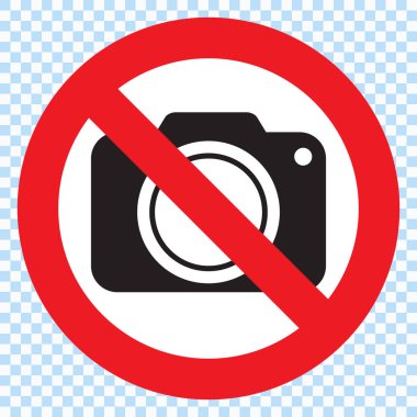 Kamera işareti izin. Kırmızı yasağı yok kamera imzala. Hiç fotoğrafı yok fotoğraf çekimi, oturum.