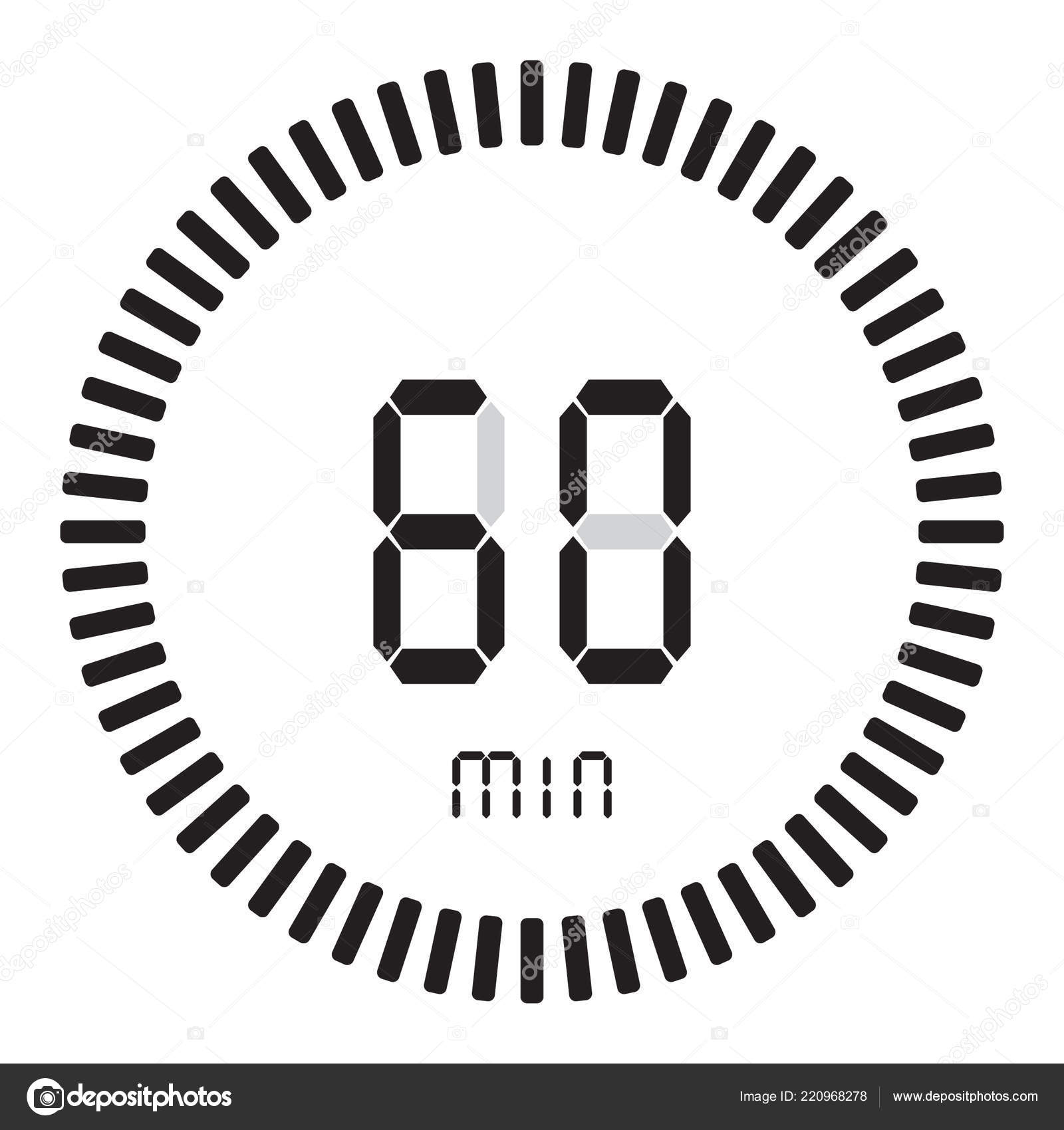 Temporizador Digital Minutos Hora Cron metro Electr nico Con Una