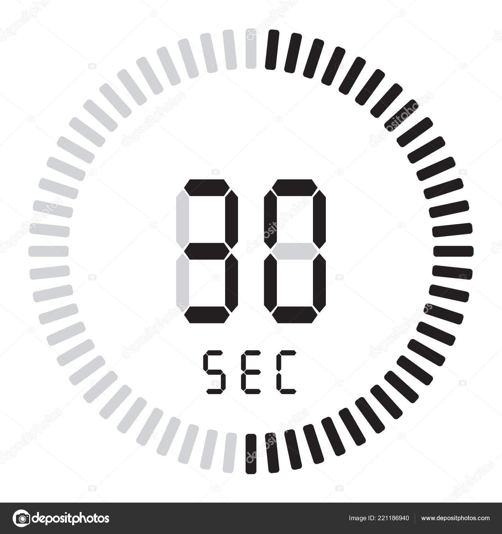 Count Seconds Clock