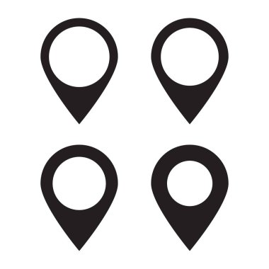 Haritalar PIN. Konumu harita simgesi.