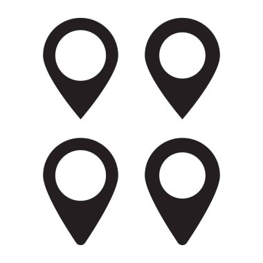 Haritalar PIN. Konumu harita simgesi.