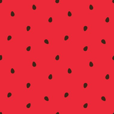 Siyah çekirdekli vektör karpuz arkaplanı.