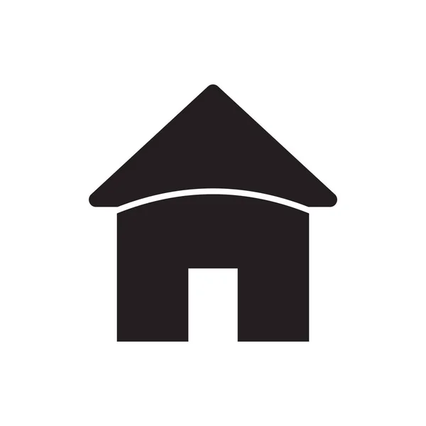 Home Icon Vector Illustration — Stock Vector