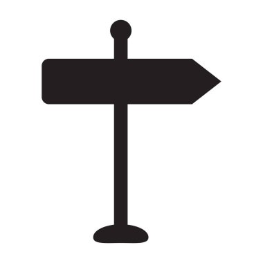 işaret posta simgesi vektör illüstrasyonu