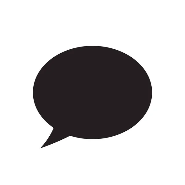 Burbuja Voz Globo Voz Icono Vector Burbuja Chat Para Aplicaciones — Vector de stock