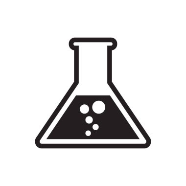 test tüp vektör simgesi