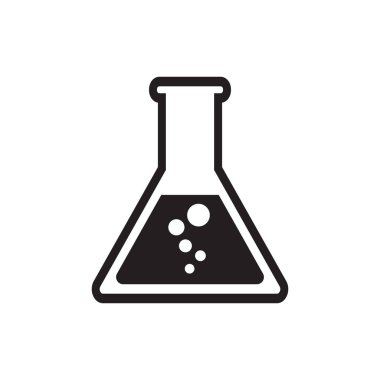 test tüp vektör simgesi