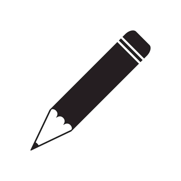 Bleistift Symbol Vektor Illustration — Stockvektor