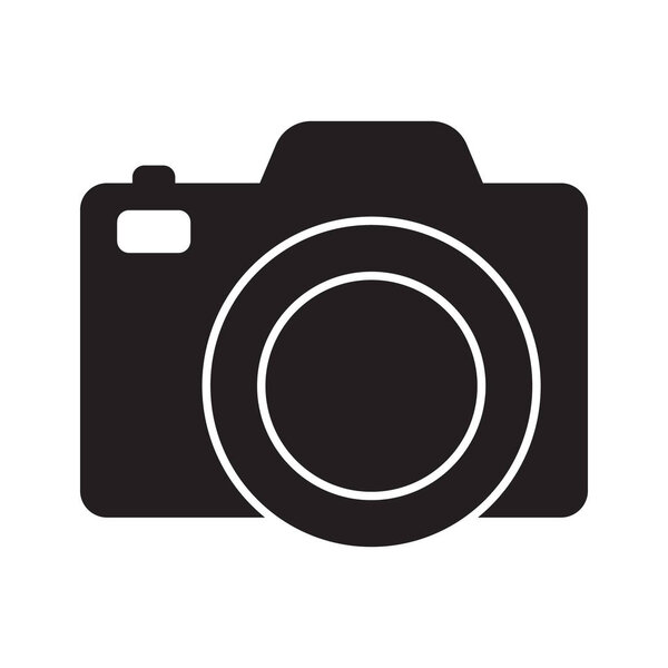 Значок вектора фотокамеры