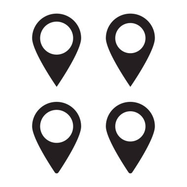 Haritalar PIN. Konumu harita simgesi.