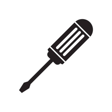 tornavida ikonu vektör çizimi