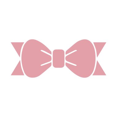 Vektör yay kurdele simgesi