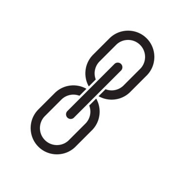 Zinciri, bağlantı simge vektör