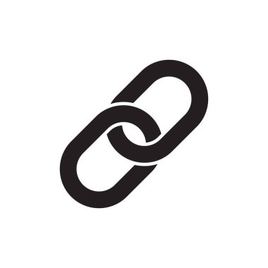 Zinciri, bağlantı simge vektör