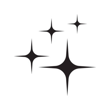 Simge Parlatıcı, yıldız simgesi izole temiz