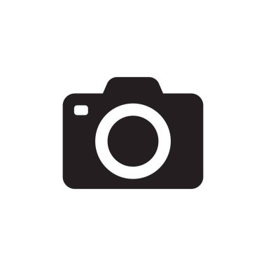 Fotoğraf kamerası vektör simgesi
