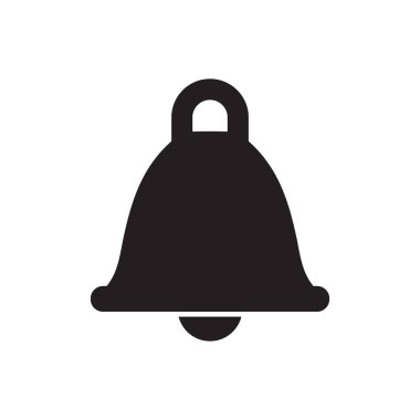 Çan simgesi vektör illüstrasyonu