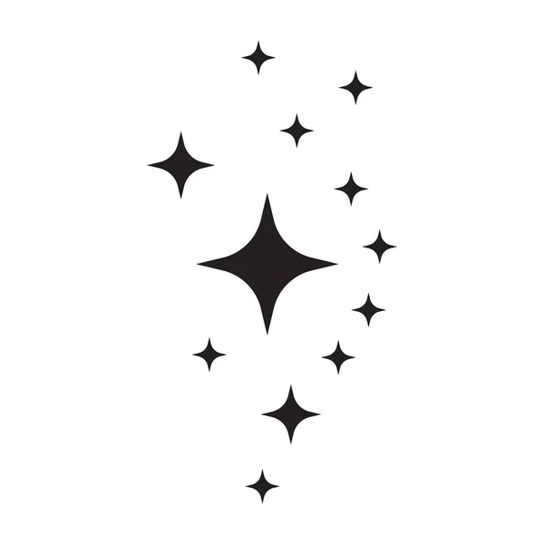 Shine Icon Clean Star Icon — Stock Vector
