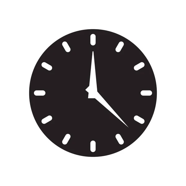 Uhr Icon Zeit Icon Vektor — Stockvektor