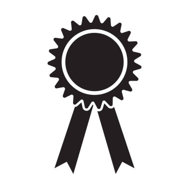 Ödül simgesi vektör izole katı