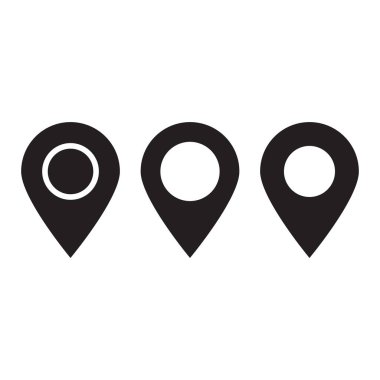 Haritalar PIN. Konumu harita simgesi.