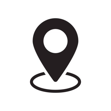 Haritalar PIN. Konumu harita simgesi.